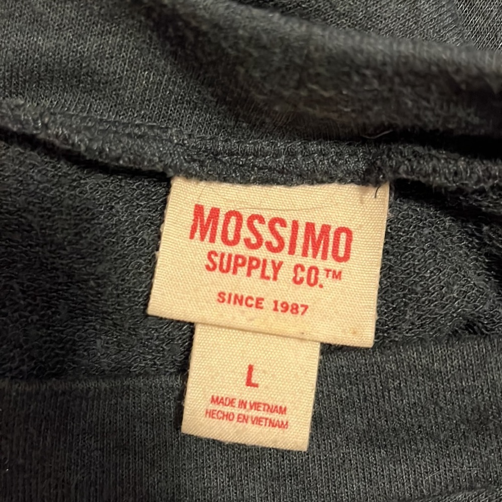 🌹3/20 Mossimo Ruffle Cold shoulder Top Gray - Picture 5 of 6